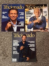 Cigar Aficionado  magazine 2026 issues (lot of 3) picture