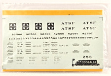 Oddballs HO Scale Decal #187-253 ATSF 2006 cu ft Cement Hopper picture