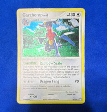 Garchomp 9/123 Mysterious Treasures Holo Rare Stage 2 130 HP English 2007 picture