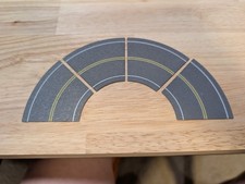 MRG RoadWayz - N Scale Road System - No Passing 45 degree  *4 Pack*  50mm Wide picture
