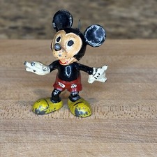 SACUL 1951-54 RARE LEAD WALT DISNEY'S MICKEY MOUSE WIRE TAIL ANTIQUE VINTAGE picture