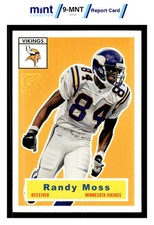 2000 TOPPS GALLERY RANDY MOSS H3 GEM MINT MCG 10 HERITAGE MINNESOTA VIKINGS picture