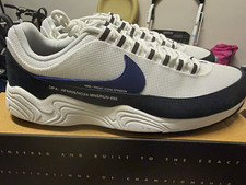 Nike Fragment Design x Air Zoom Spiridon SP White Blue Void Black HF5455-100 picture