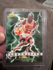 1995-96 SkyBox Premium Michael Jordan ELECTRIFIED Insert #278 Chicago Bulls Rare picture