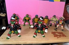 Vintage TMNT Teenage Mutant Ninja Turtles Mixed Lot Action Figures  picture