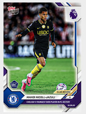 2026 Topps Now Premier League Mahdi Nicoll-Jazuli Chelsea ROOKIE PRESALE picture