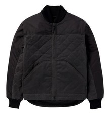 Filson Alcan Quilted Jacket Cinder Waxed Cotton Mens S NWT Cordura Motorcycle picture
