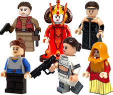 YOU CHOOSE Padme/Queen Amidala Custom minifigure - Star Wars 9499 sw0387 sw0490 picture