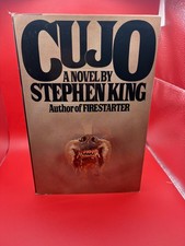 Cujo Stephen King Hardcover with Dust Jacket 1981 Unread picture