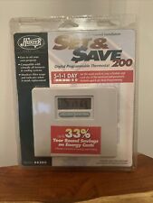 Hunter 44200 Set and Save 5+1+1 Programmable Thermostat - White New picture