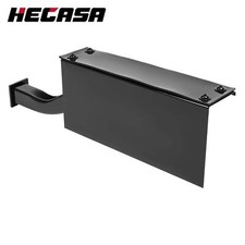 HECASA Universal Rear Half Fender Mounting Bracket Heavy Duty Black Pair picture