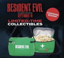 Resident Evil 2026 Popcorn Bucket Insulated Medical Courier Bag In Hand  picture