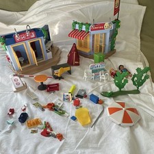 PLAYMOBIL Incomplete Camping Playset 70087 Lot w/ Accessories picture