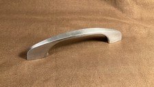 Vintage 50s 60s Modern Brushed Chrome Drawer Desk File Cabinet Door Pulls Handle picture