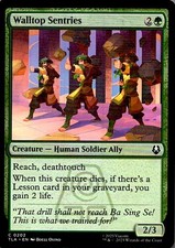 Walltop Sentries 202 Common Avatar: The Last Airbender Magic: The Gathering LP picture