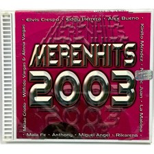 Merenhits 2003 Merengue Hits CD Elvis Crespo Eddy Herrera New Sealed J&N Records picture