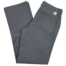 Vintage 2000 GAP Worker Jeans Gray Carpenter Utility Pants 33x34 Rugged picture