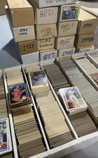 Huge Lot Of (3000) Vintage 1981-1985 Topps Fleer Donruss Cards  Mixed Grade picture