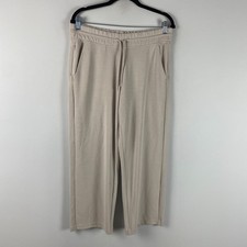 Athleta Seasoft Mid Rise Crop Pant Size M Pull On Tencel Coastal Athleisure picture