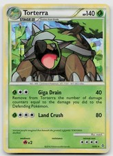 Torterra 10/95 Holo Rare HGSS Unleashed Pokemon Near Mint picture