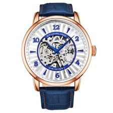 Legacy Blue/Silver/RG Leather | Silver Dial Wristwatch 3973.4 picture