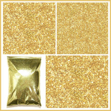 2lb Bright Gold Metal Flake .004
