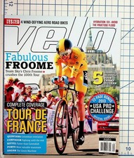 Velo September 2013 Chris Froome Tour de France Magazine Cycling picture