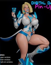 18+ Sexy Emma Frost Girl Pinup Figure NSFW Fanart Multi Scale Unpainted picture
