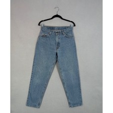 Vintage Levis Jeans Men 30x30 Blue Denim Relaxed Fit Tapered Leg Orange Tab USA picture