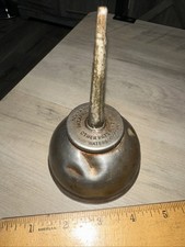 Noera Mfg. Co. Thumb Pump Oiler Oil Can 1908 Patent Waterbury Connecticut ￼ picture
