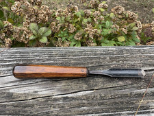 Antique 19th Century W. Tillotson Sheffield, England Carving Gouge Chisel Tool picture