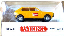 RTR Wiking VW Polo 1:87 HO Scale BUILT VOLKSWAGEN Model Car Yellow BUILT AUTO picture