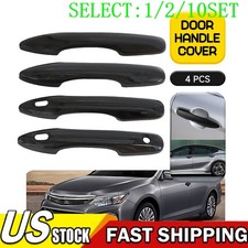 Gloss Black Door Handle Cover Protector For 2018-2023 Toyota Camry NEW US 1~10X picture