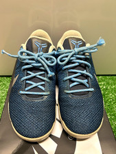 Nike Kobe Basketball Sneakers Blue/Gray/White Low Top Lace Up Mesh 2016 picture