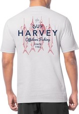Guy Harvey Men's Short Sleeve Graphic Pocket T-Shirt in Cotton picture