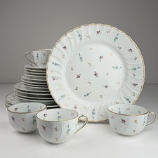 Set For 4 Rare Bernardaud Limoges Pompadour Bone China 20-Pc Dinnerware Exc picture
