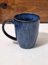 Vancasso STARRY Coffee Mugs 16 Oz Ceramic Tea Latte Cups Blue Set of 6 picture