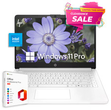 2026 HP Laptop Computer 14 Office 2024 Intel CPU 8GB RAM & 628GB Storage Win Pro picture
