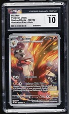 2025 Pokémon Blaziken Illustration Rare Holo #192/182 GEM MINT 10 CGC picture