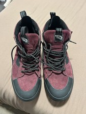 Vans Sk8-Hi MTE HydroGuard 360 Suede Water Resistant Burgundy/Black 13 picture