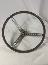 1965-1966 Ford Mustang Woodgrain Deluxe Pony Steering Wheel picture