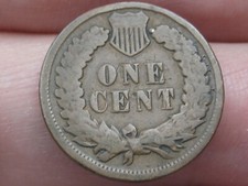 1894 Indian Head Cent Penny, VG Details, Chocolate Brown picture