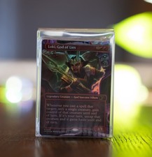 Loki, God of Lies Custom Commander Deck MTG EDH Theft Red Target Budget Chaos picture