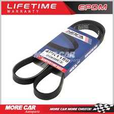 EPDM Serpentine Belt for 00-12 Toyota Yaris Echo Hatchback DOHC 1.5L l4 4PK1180 picture