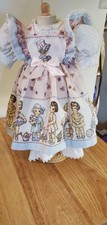 Daisy Kingdom Paper Dolls Dress Fits 18 Inch Doll Handmade picture