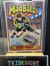 2026 Tkzdesigns MadBallz Pittsburgh Penguins NHL Legend Sidney Crosby MB16 picture