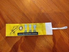 Captain Javier Zanetti Headband - Inter Autographed picture