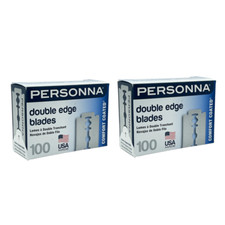 PERSONNA Barber Comfort Coated Double Edge Razor Blades BP9020 |  2 Pack picture