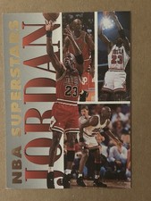 1993-94 Fleer Michael Jordan NBA Superstars #7 of 20 picture