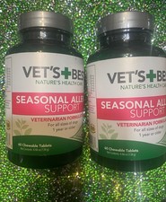2-Pack Vet’s Best Dog Allergy Chews Seasonal Allergy Chews for Dogs Itching Skin picture